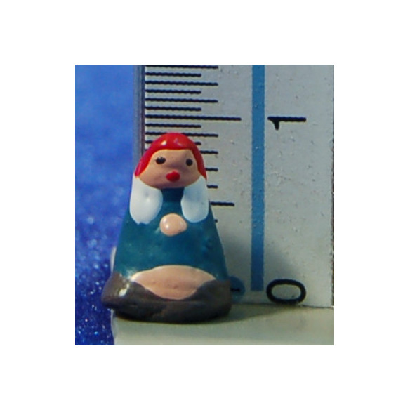 Caganer 1 cm fang pintat Aurora