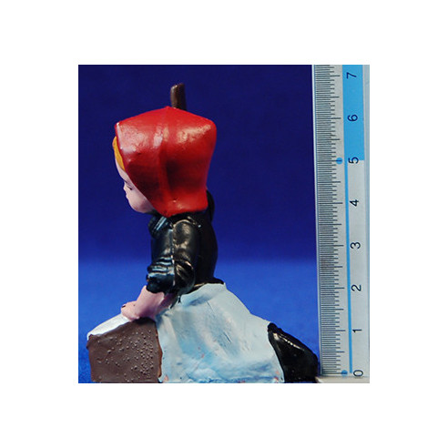 Pastora rentadora de peu 8 cm plàstic modern Belenes Puig