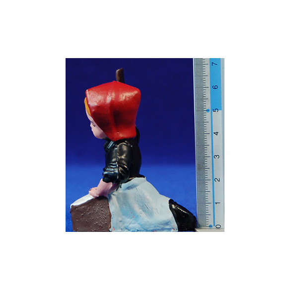 Pastora lavandaia in piedi 8 cm plastica moderno Belenes Puig