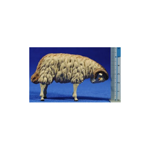 Capra 15 cm terracotta dipinte