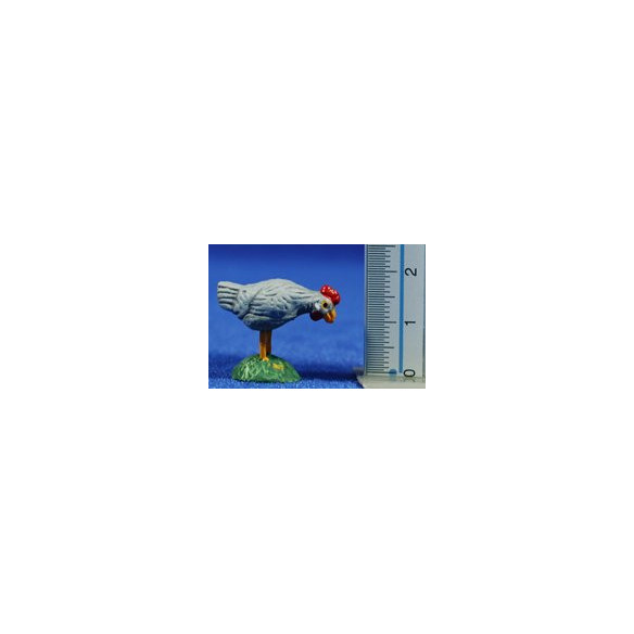 Gallina 8 cm fang pintat Blas Muñoz