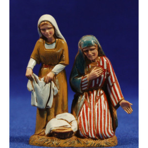 Rentadores 10 cm plàstic Moranduzzo - Landi estil ebraic