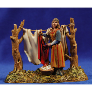 Group woman cleaning 10 cm plastic Moranduzzo - Landi ebraic style