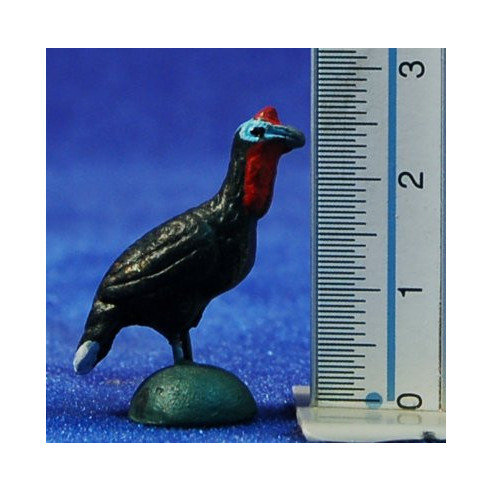 Turkey 8 cm clay painted
