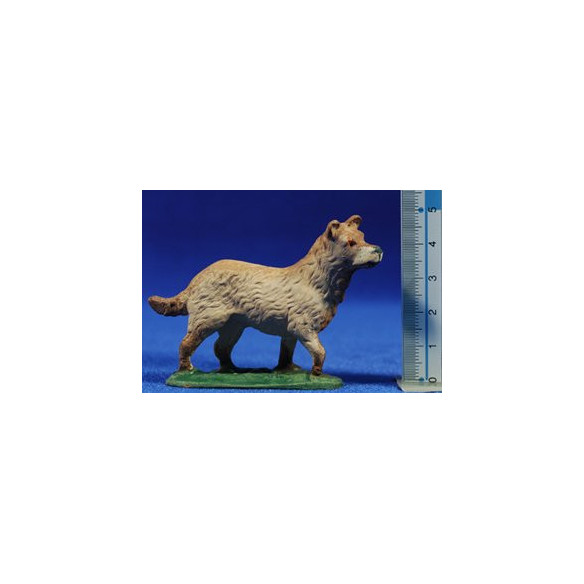 Cane 11 cm terracotta dipinte