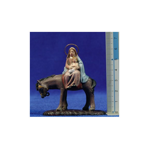 Fugida a Egipte 5 cm fang pintat Figuralia