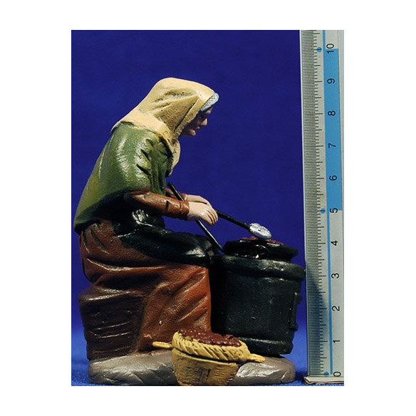 Castanyera 12 cm fang pintat Figuralia