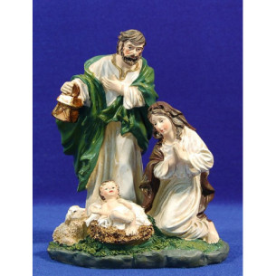 Natività sola M2 18 cm resina