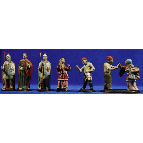 Santi innocenti 9 cm terracotta dipinte Figuralia
