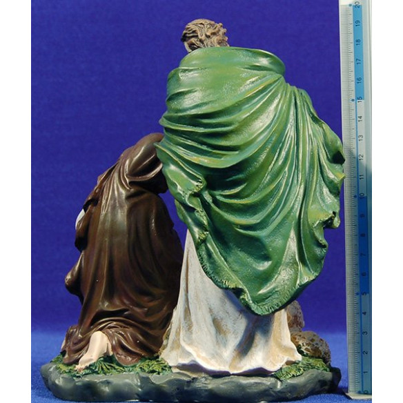 Natività sola M2 18 cm resina