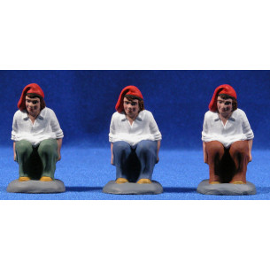 Caganer 10 cm fang pintat