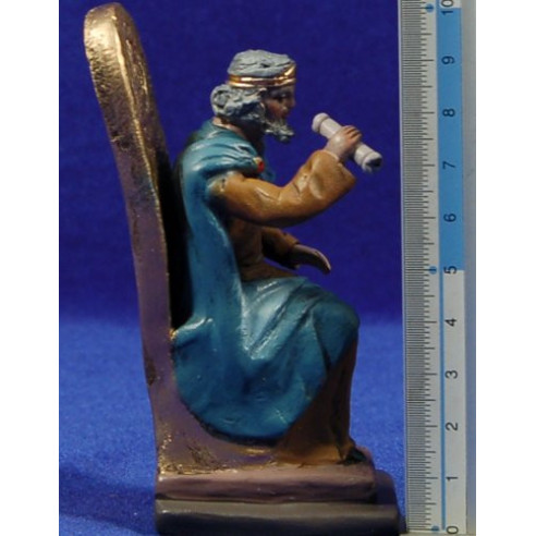 Herodes assegut 12 cm fang pintat Figuralia