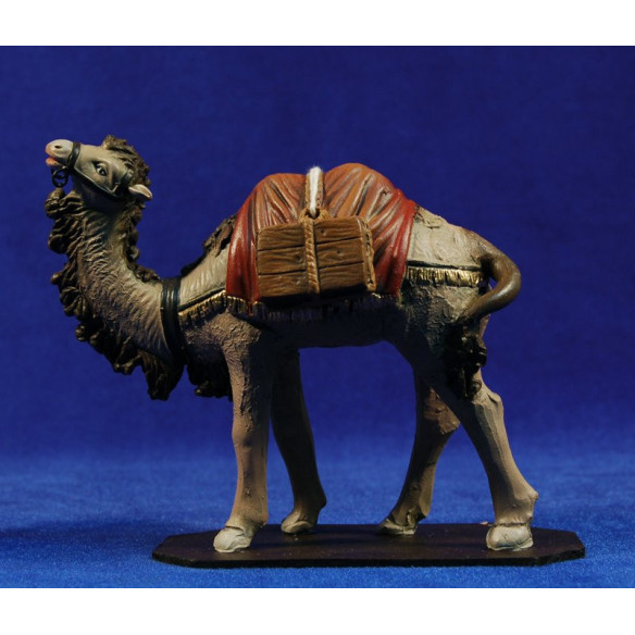 Camel 12 cm clay painted Figuralia
