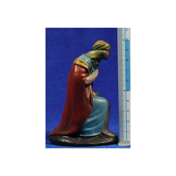 Pastor amb xai adorant 12 cm fang pintat Figuralia