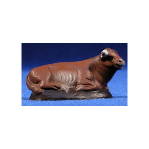Cow 7 cm clay painted Figuralia