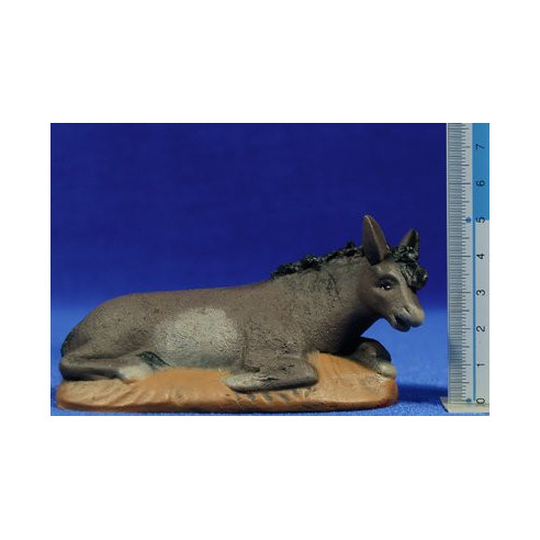Mula 12 cm barro pintado Figuralia