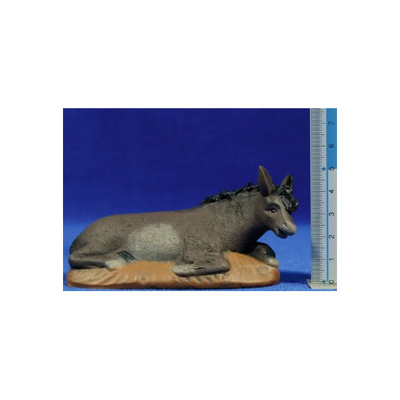 Mula 12 cm barro pintado Figuralia