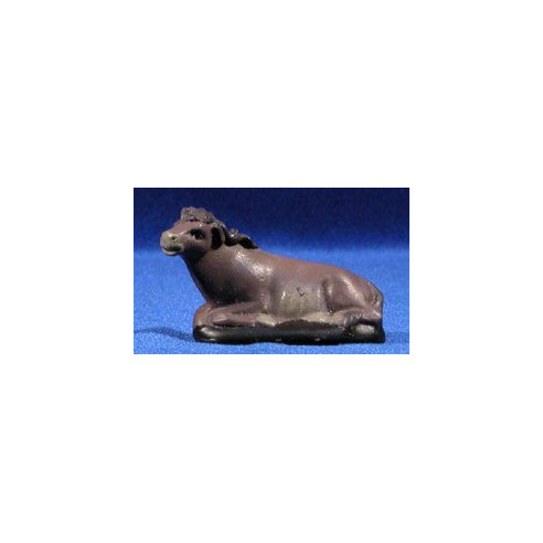 Mule 7 cm clay painted Figuralia