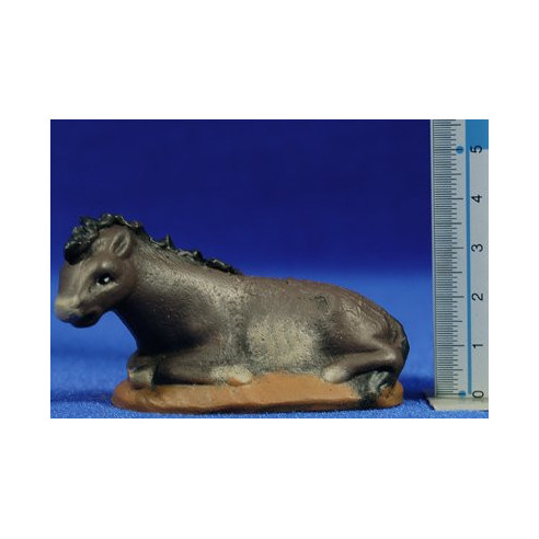 Mula 7 cm terracotta dipinte Figuralia