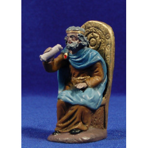 Herodes assegut 10 cm fang pintat Figuralia