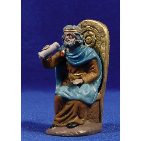 Herodes assegut 10 cm fang pintat Figuralia