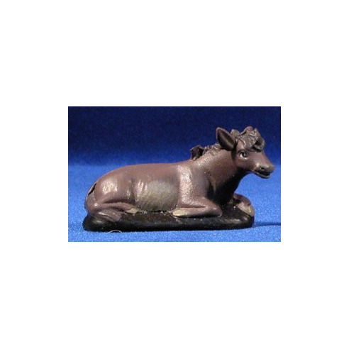 Mule 9 cm clay painted Figuralia
