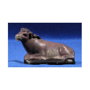 Mule 7 cm clay painted Figuralia