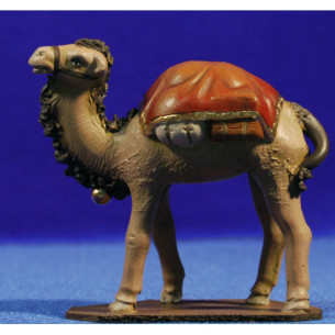 Camel 9 cm clay painted Figuralia