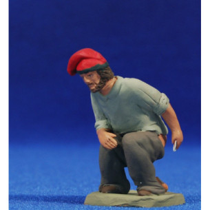 Caganer català 8 cm fang pintat Delgado