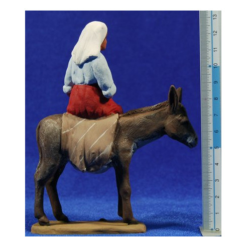Asking for a hostel 12 cm clay painted Delgado