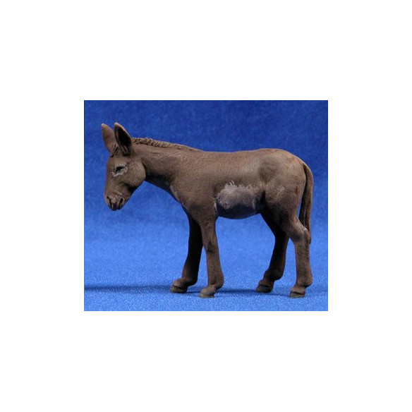 Mule 12 cm clay painted Delgado