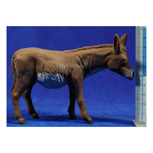 Mule 15 cm clay painted Delgado