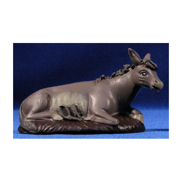 Mula 16 cm barro pintado Figuralia