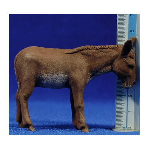 Mule 8 cm clay painted Delgado