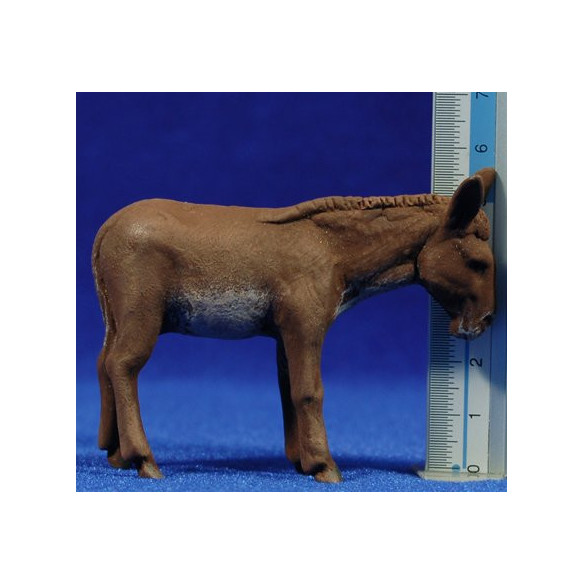 Mule 8 cm clay painted Delgado