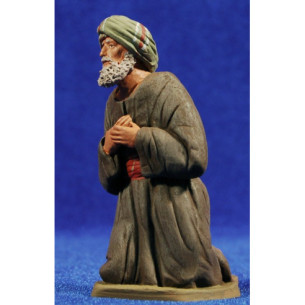 Pastor vell hebreu adorant 12 cm fang pintat Delgado