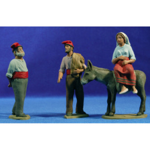 Cercando ospedale catalano 12 cm terracotta dipinte Delgado