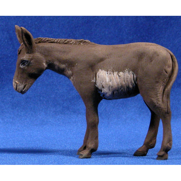Mule 15 cm clay painted Delgado