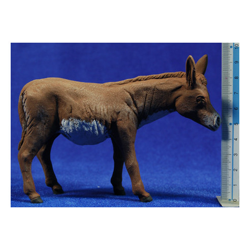 Mule 15 cm clay painted Delgado