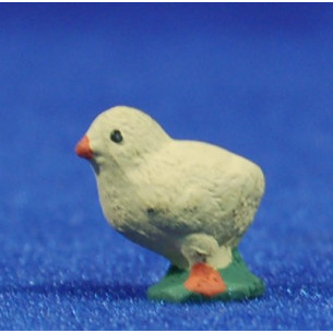 Chick 10 cm  clay painted