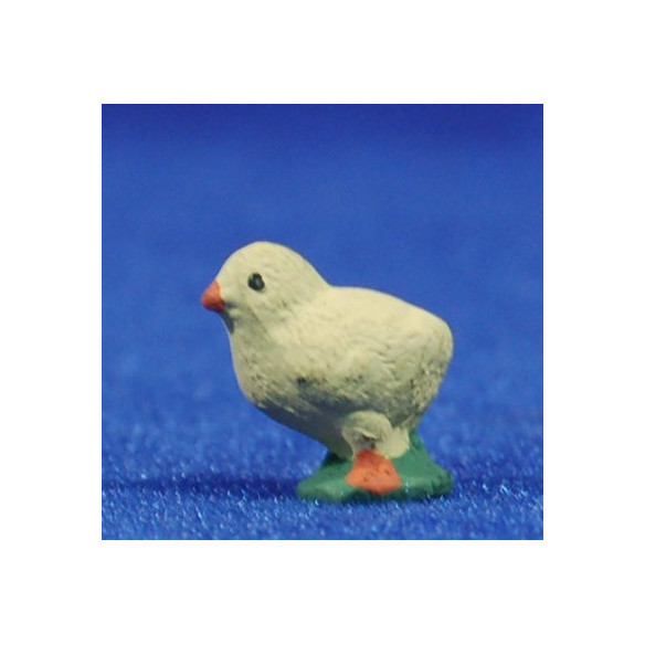 Chick 10 cm  clay painted