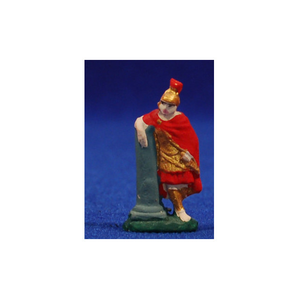 Romano centurión 3 cm barro pintado