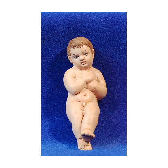 Baby Jesus 30-32 cm clay painted