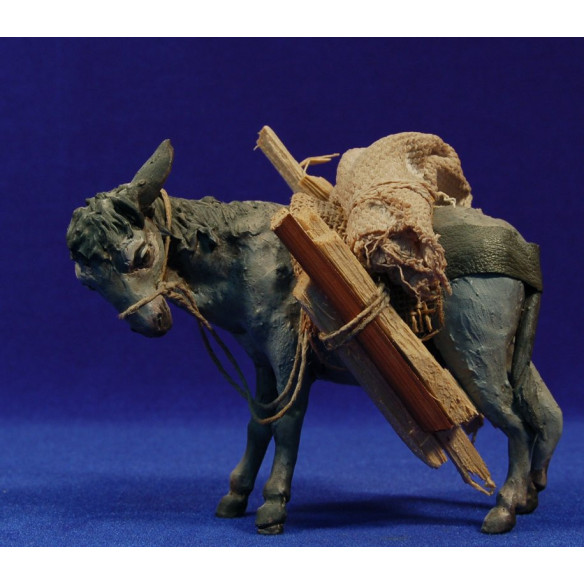 Donkey  M2 14 cm clay painted
