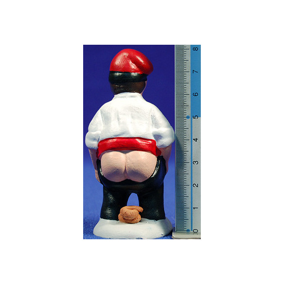 Cagasutt catalano 10 cm terracotta dipinte
