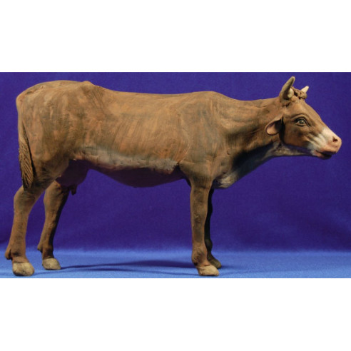 Cow 33 cm clay painted