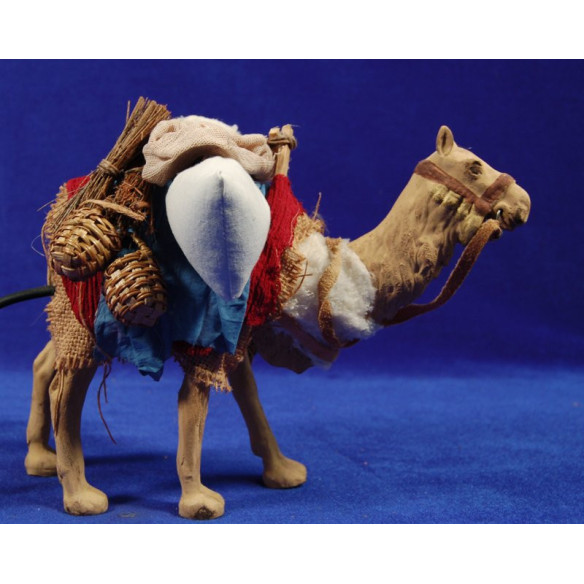 Camel movement 14 cm clay painted