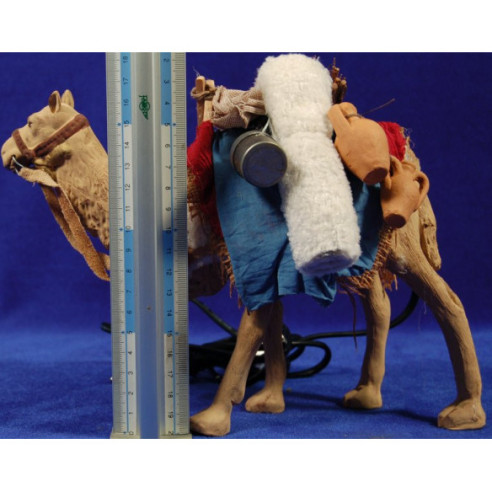 Camel movement 14 cm clay painted