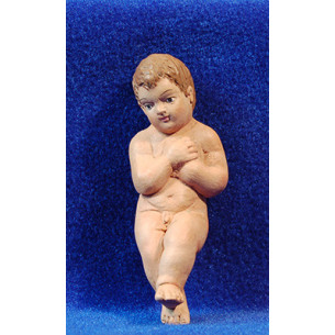 Baby Jesus 25-28 cm clay painted