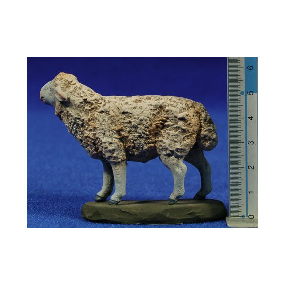 Lamb 11 cm clay painted Perez